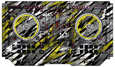 Numark NS 7 II Skin Sparkasm Yellow